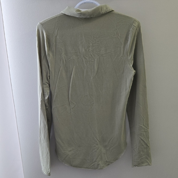 Wilfred Light Green Button-Down Shirt - Picture 6 of 6